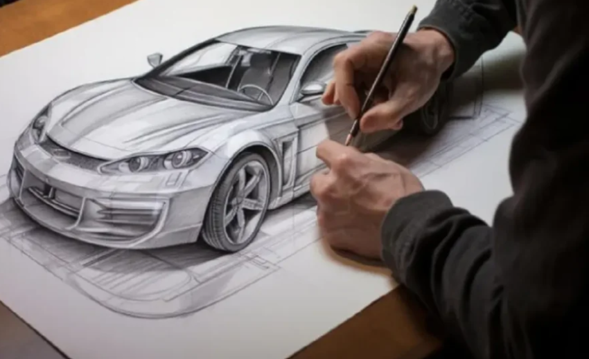 The Art Of Automotive Design: Drawing: Burmhcczepe= Car With Style